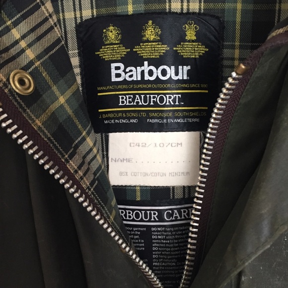 VINTAGE Barbour Jacket - Picture 6 of 16